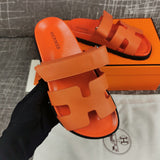 Hermès Tan Espadrille Wedge Sandals - Toe Detail View