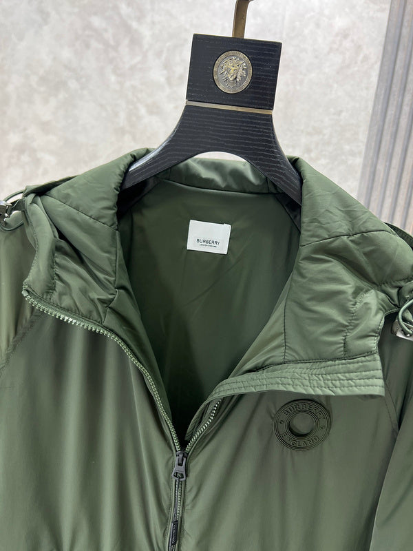 Close-up of Burberry designer clothing craftsmanship