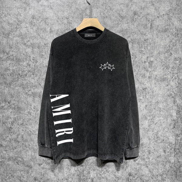 Three-quarter angle view of Amiri luxury piece style No.142