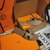 Hermes sandals Style 097 - back heel detail