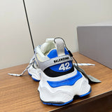Balenciaga Beige High-Top Sneakers - Sole Detail View