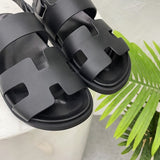 Hermes shoes Style 382 - logo and branding close-up
