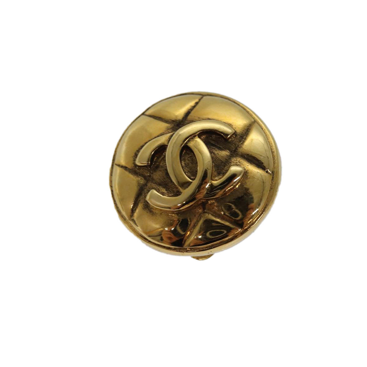 Chanel Jewellery? Chanel COCO Mark Earring metal Gold Auth am6613 Elegant Everyday Fine Jewellery