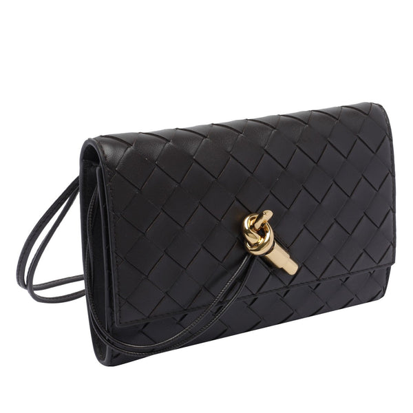 Bottega Veneta Bags? Bottega Veneta Women Andiamo Pouch Luxury Designer Leather Handbag