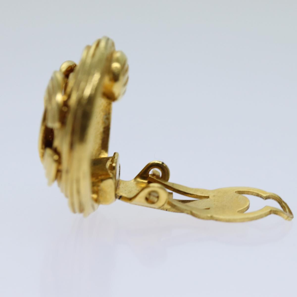 Chanel Jewellery? Chanel COCO Mark Earring Gold Tone Auth ar11595B Elegant Everyday Fine Jewellery