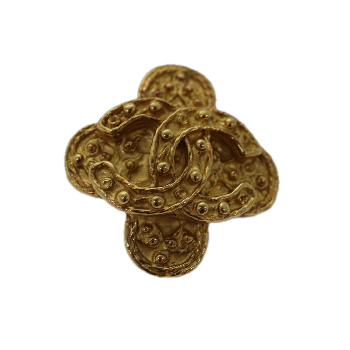 Chanel Jewellery? Chanel COCO Mark Earring metal Gold Auth ar11932B Elegant Everyday Fine Jewellery