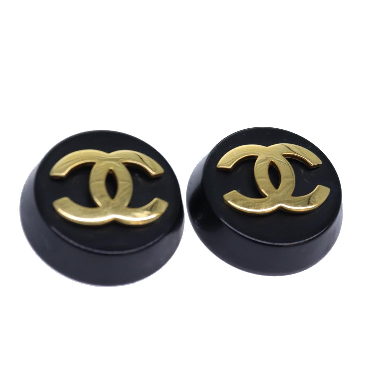 Chanel Jewellery? Chanel COCO Mark Earring metal Gold Auth ar12351 Luxury Designer Statement Jewellery