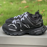 Balenciaga shoes Style 395 - close-up of statement logo accent