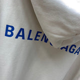 Close-up of Balenciaga designer clothing craftsmanship
