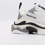 Balenciaga Burgundy Ankle Strap Heels - Sole Detail View