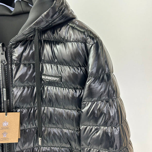 Close-up of Burberry designer clothing craftsmanship