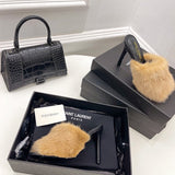 Three-quarter angle view of Saint Laurent luxury piece style No.125