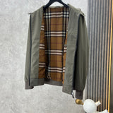Close-up of Burberry designer clothing craftsmanship