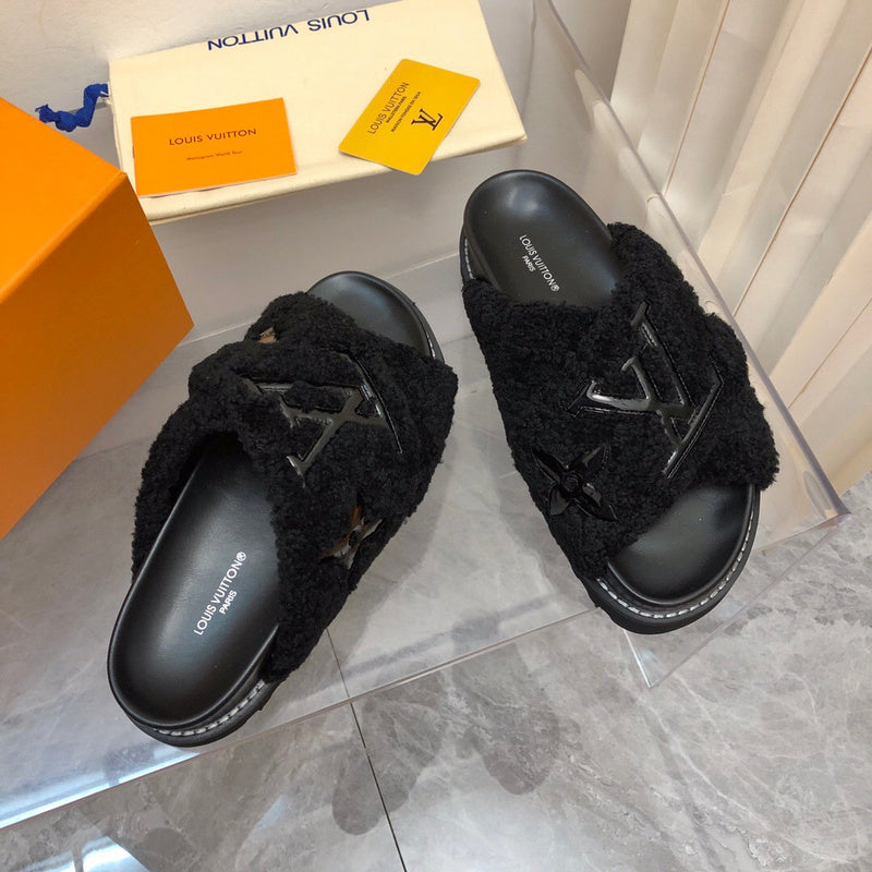 Louis Vuitton shoes Style 329 - top view showing design (alternate angle)