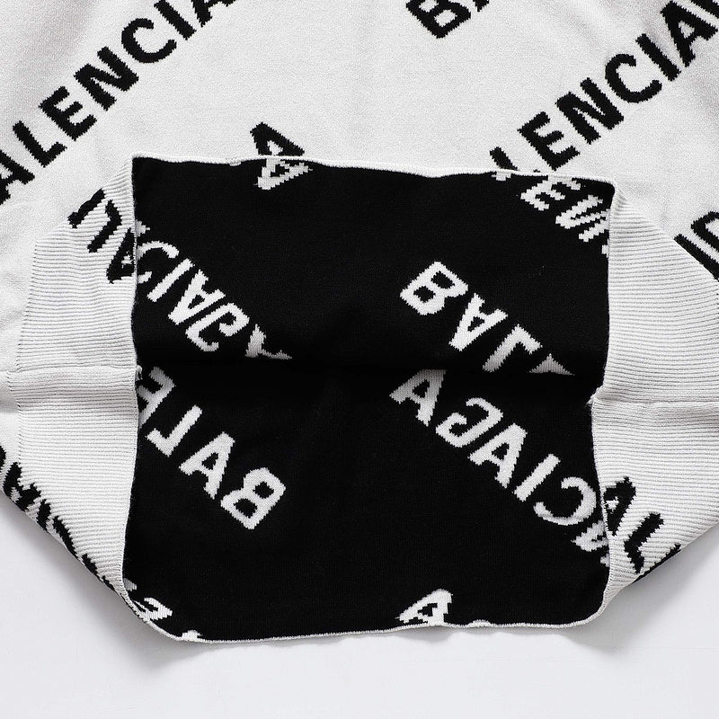 Close-up of Balenciaga designer clothing craftsmanship