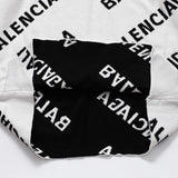 Close-up of Balenciaga designer clothing craftsmanship