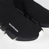 Balenciaga Red Pointed-Toe Stiletto Heels - Heel Detail View