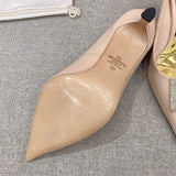 Valentino Garavani designer shoes full view