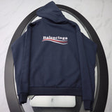 Close-up of Balenciaga designer clothing craftsmanship