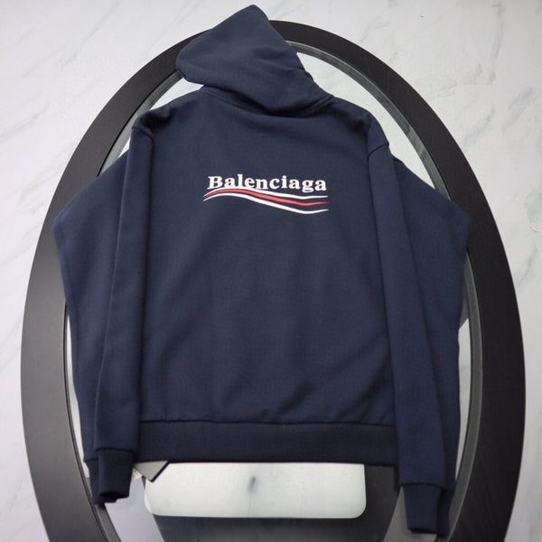 Close-up of Balenciaga designer clothing craftsmanship