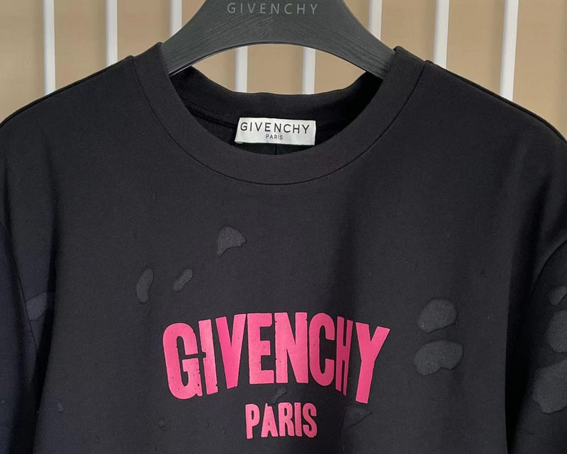 Close-up of Givenchy designer clothing craftsmanship