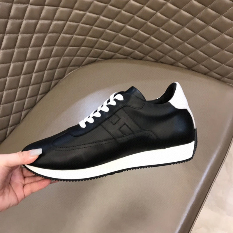 Hermes shoes Style 147 - logo and branding close-up