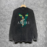 Amiri hoodie front view designer style