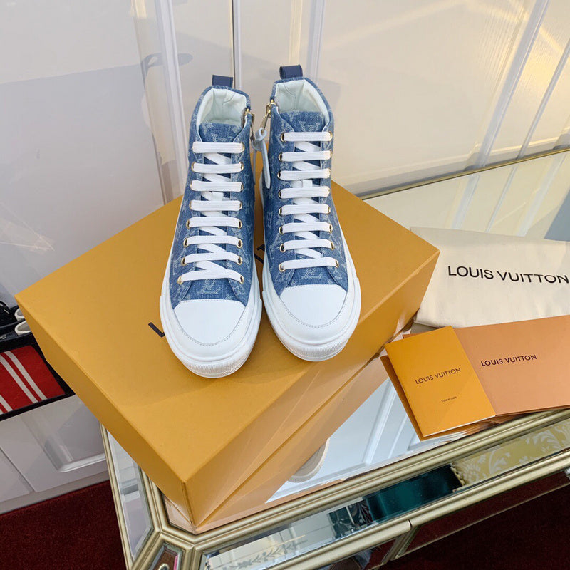 Louis Vuitton shoes front view designer style