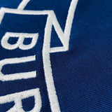 Close-up of Burberry t-shirt craftsmanship