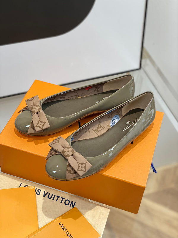 Louis Vuitton Red Slip-On Sneakers - Angled View