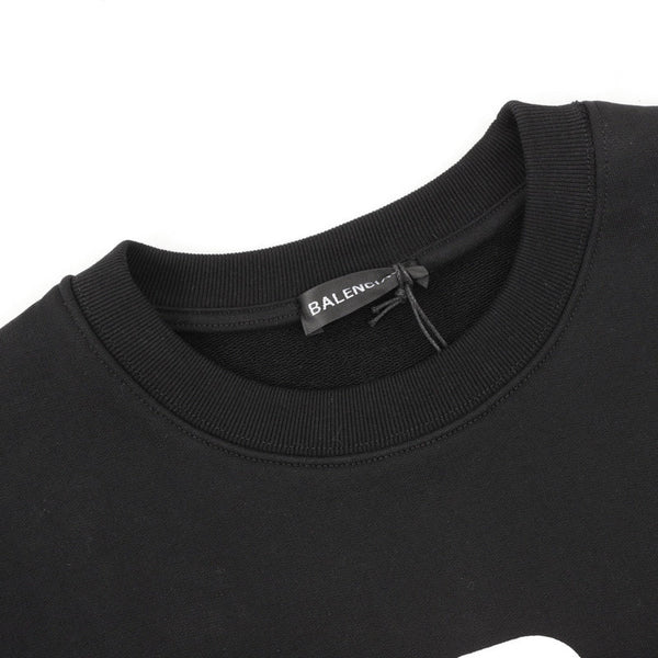 Close-up of Balenciaga designer clothing craftsmanship