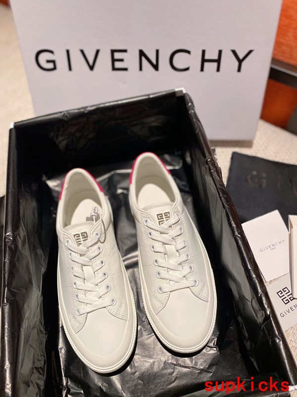 Givenchy Black High-Top Sneakers - Front View