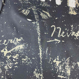 Close-up of Amiri t-shirt craftsmanship