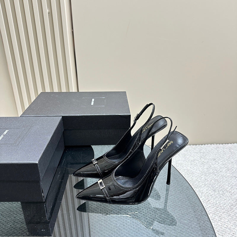 Three-quarter angle view of Saint Laurent luxury piece style No.031