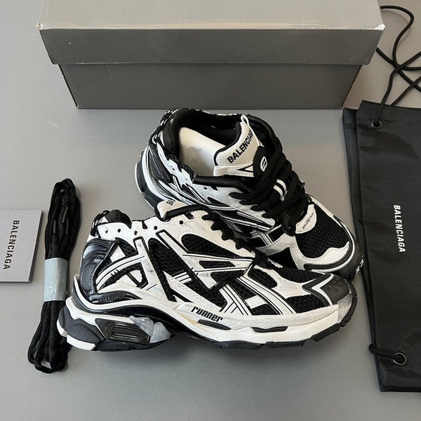 Balenciaga shoes Style 010 - front view, statement logo accent