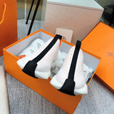 Hermes shoes Style 327 - texture and material detail (alternate angle)