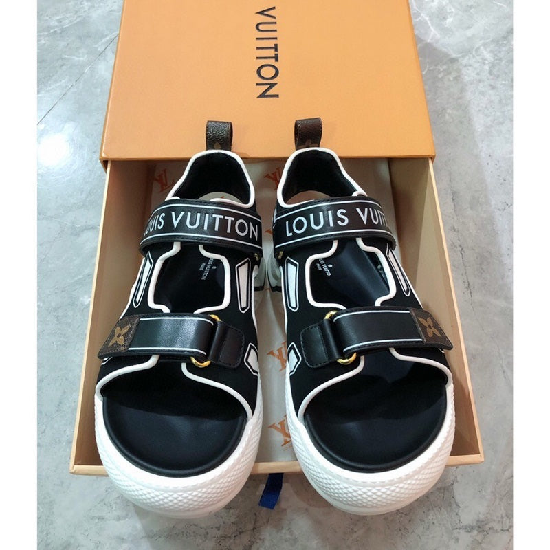 Louis Vuitton Tan Ankle Boots - Side Profile View