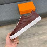 Hermes shoes Style 244 - close-up of handcrafted italian detailing