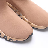 Balenciaga Chocolate Brown Ankle Strap Heels - Heel Detail View