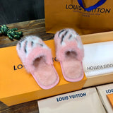 Louis Vuitton luxury shoes detail shot