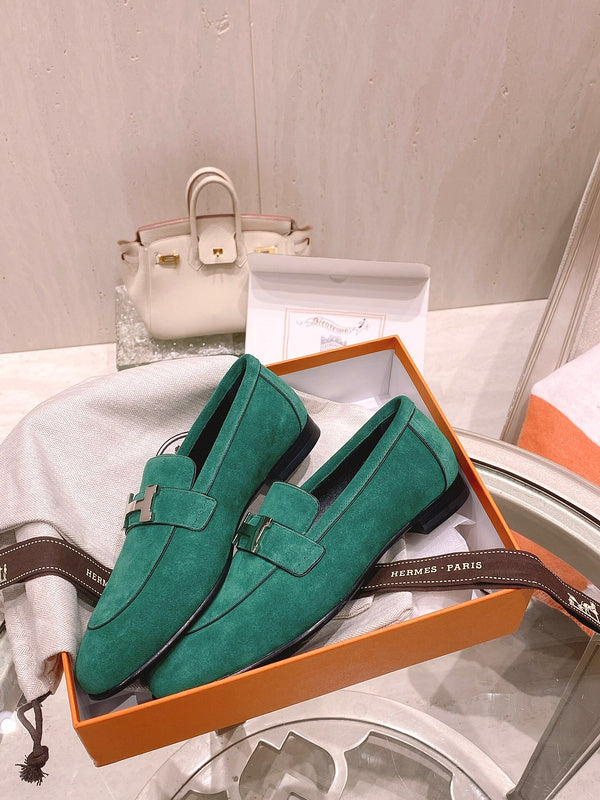 Hermes shoes Style 261 - close-up of elevated everyday design