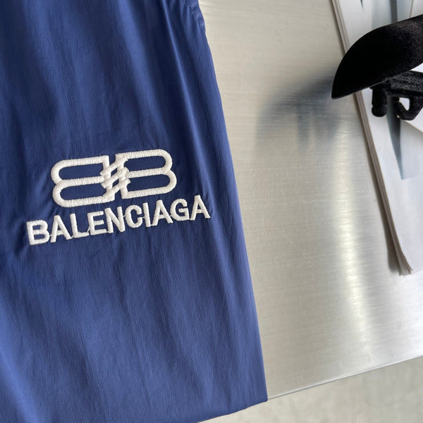 Close-up of Balenciaga designer clothing craftsmanship