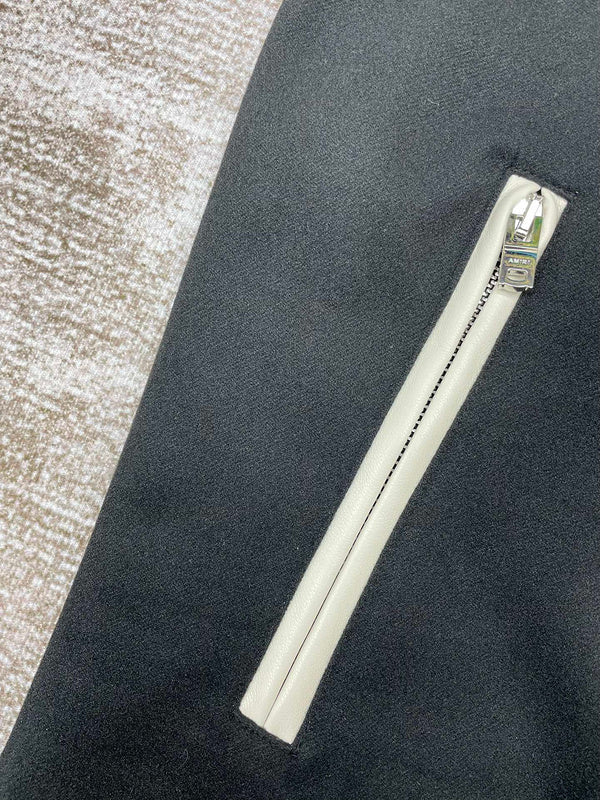 Close-up of Amiri hoodie craftsmanship