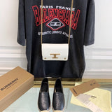 Burberry shoes Style 213 - logo and branding close-up