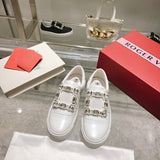 Roger Vivier luxury shoes detail shot