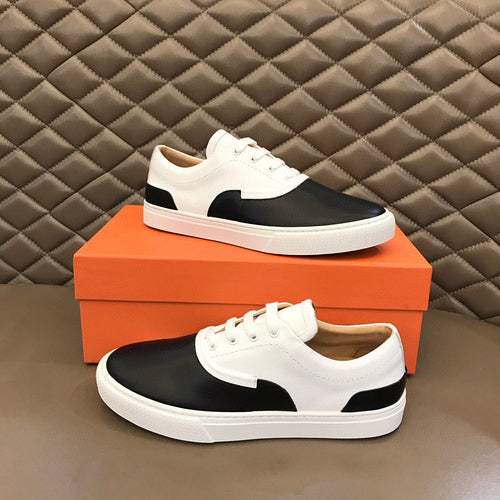 Hermès Beige High-Top Sneakers - Full Silhouette View