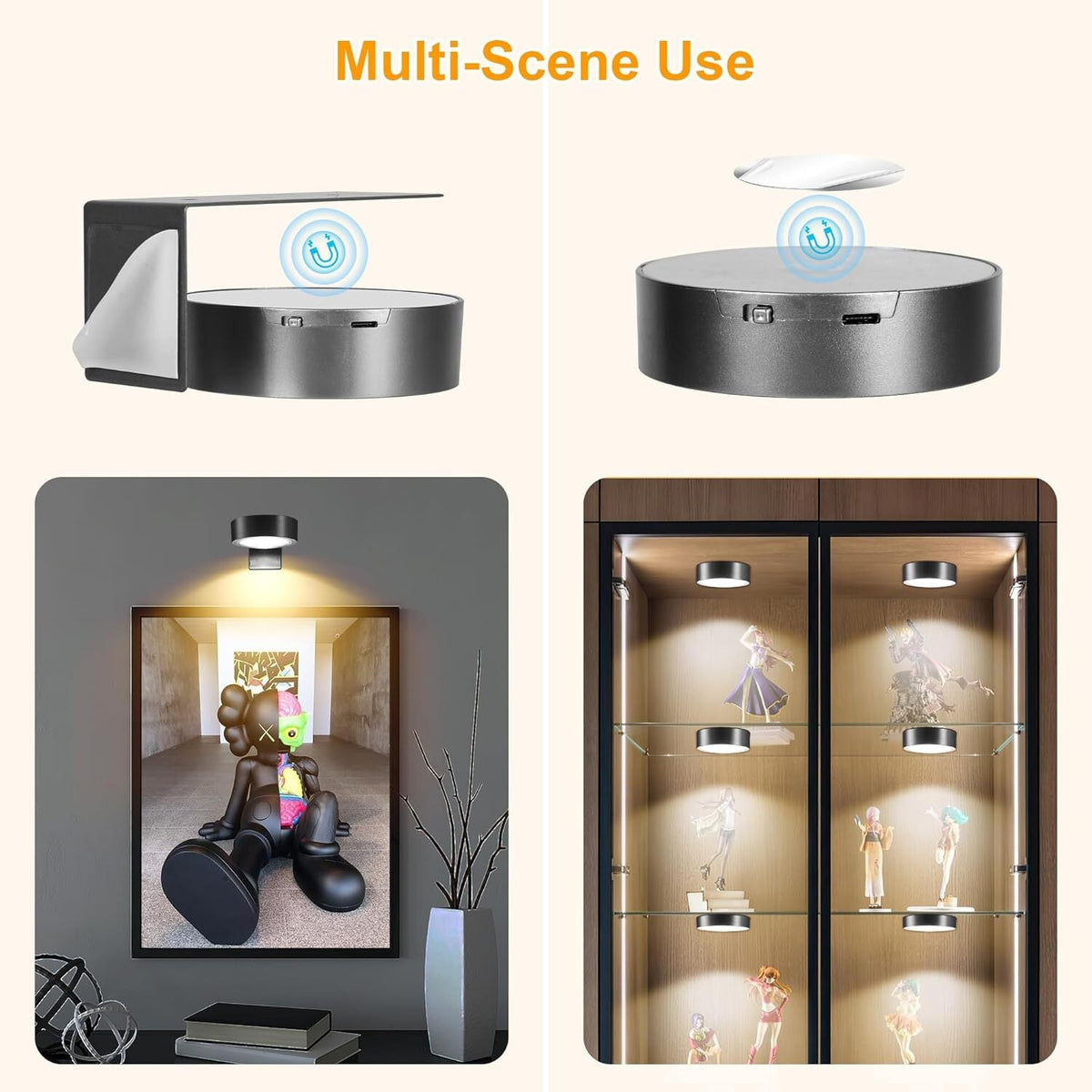 3-Pack Picture Lights for Wall