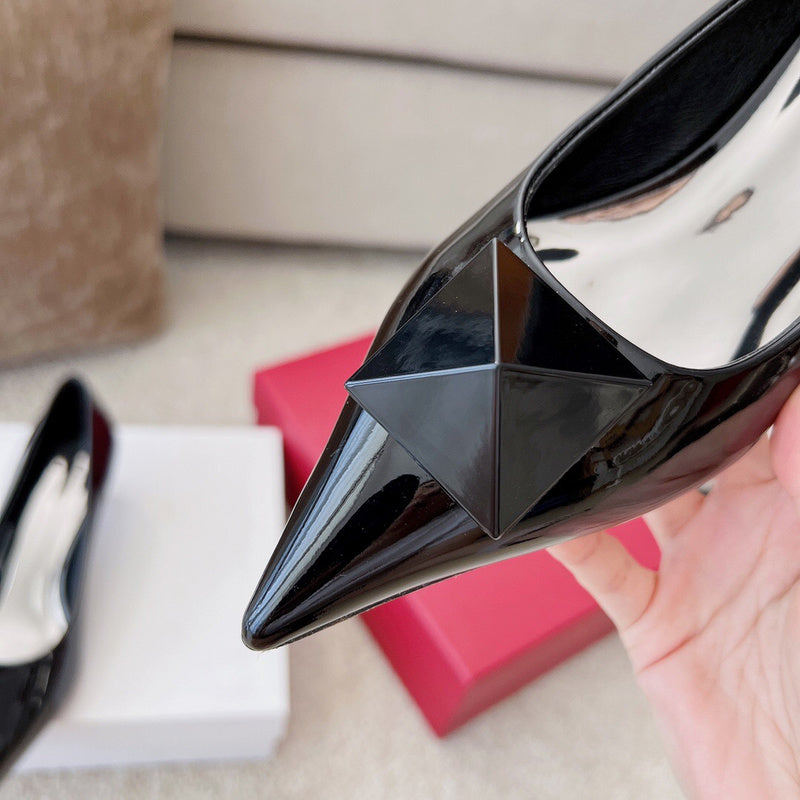 Valentino Garavani shoes front view designer style