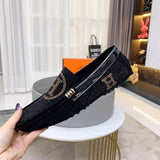 Hermes shoes Style 039 - logo and branding close-up