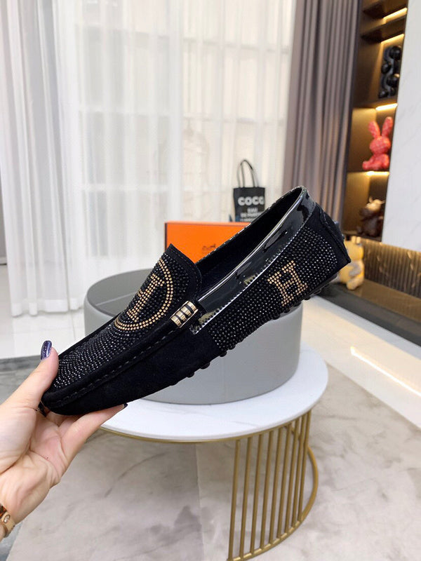 Hermès Black Ankle Boots - Back View